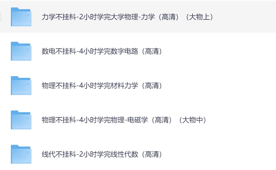 【大学课程】付费网课猴博士合集丨期末冲刺丨高数丨大学物理丨C语言丨线代丨概率论丨大小: 87.6GB