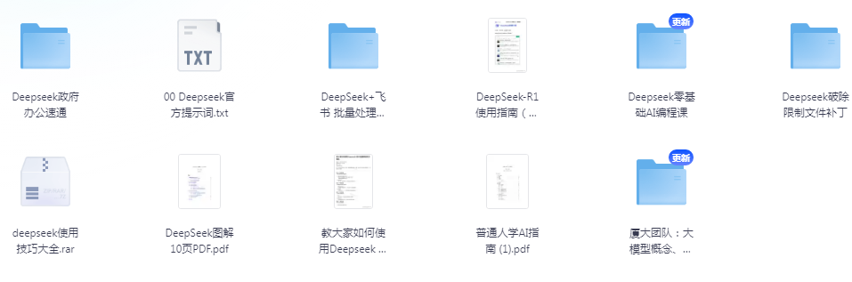 《Deepseek政府办公速通》用好deepseek    [pdf]