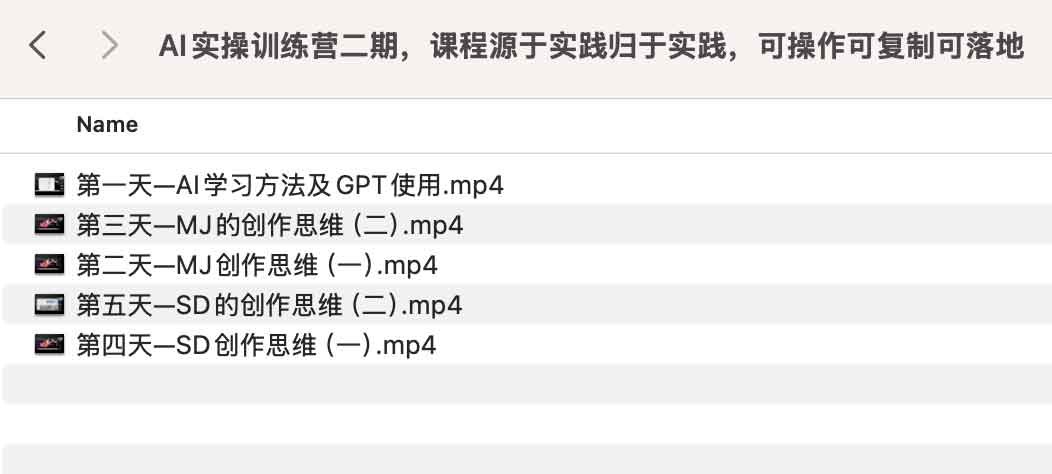 AI实操训练,课程源于实践归于实践,可操作可复制可落地【 2GB】