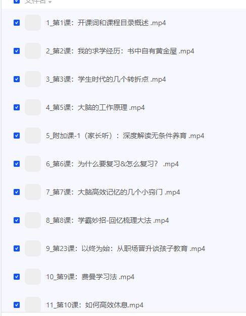 【Ai时代真学霸思维学习方法课】 [4.14GB]
