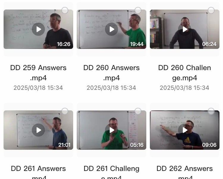网红外教大叔Coach Shane-油管上很火的英语教学 -2188集 【237GB】