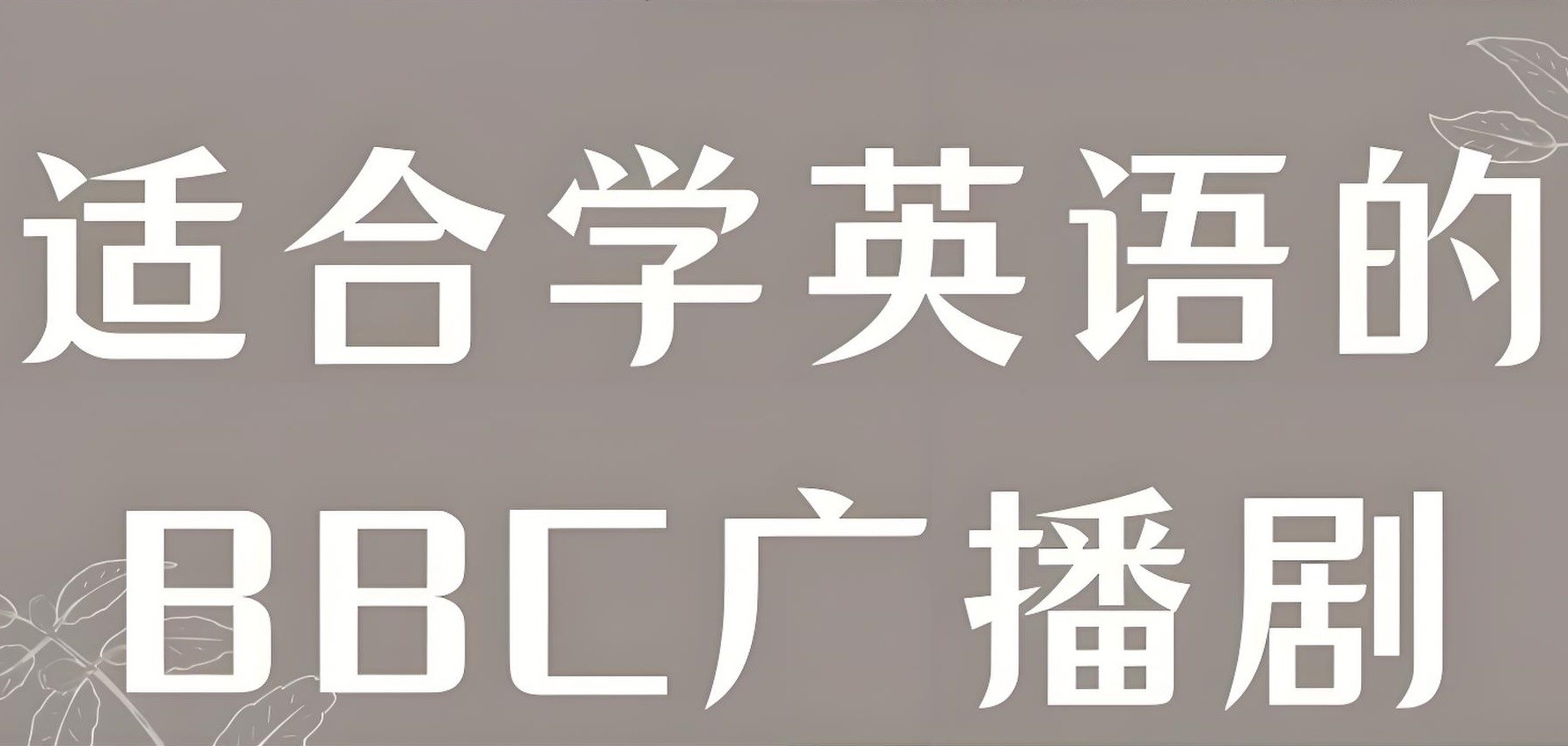 BBC儿童广播剧系列合集 8.8GB