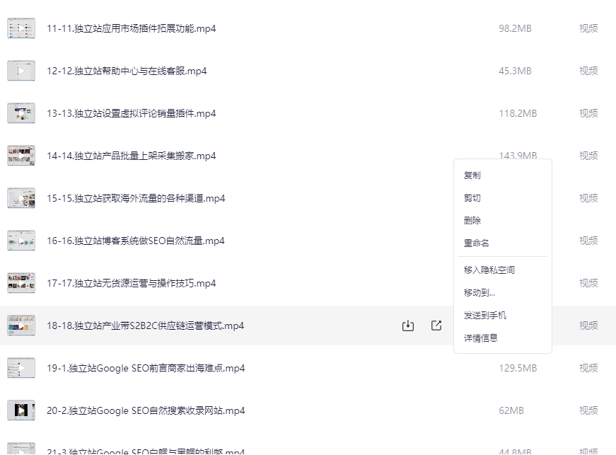 独立站搭建和流量优化三合一课程：解决独立站运营问题(56节课)【2.8GB】