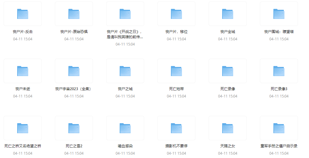   [600部丧尸片合集]  [WEB-MKV]  [多国语中字]  [1080P]（727G）