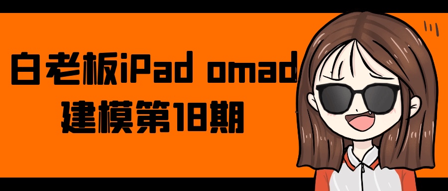 白老板iPad omad建模第18期5G