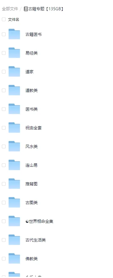 古籍，冷门赛道资料专题【135GB】