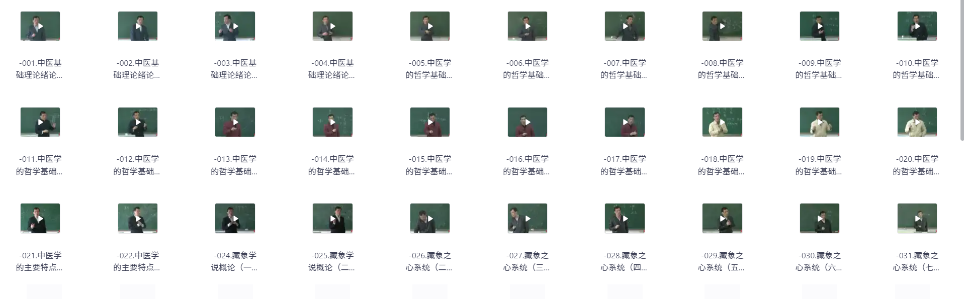 广州中医药大学中医基础理论 潘毅 112讲（7.36G）  epub