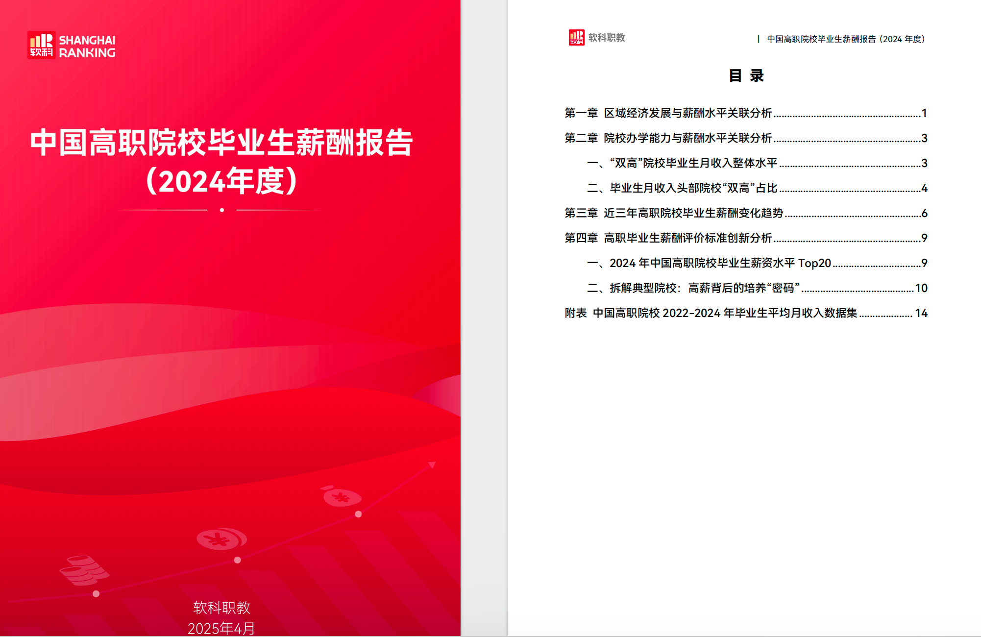 70页中国高职院校毕业生薪酬报告（2024年度）【PDF】【2M】