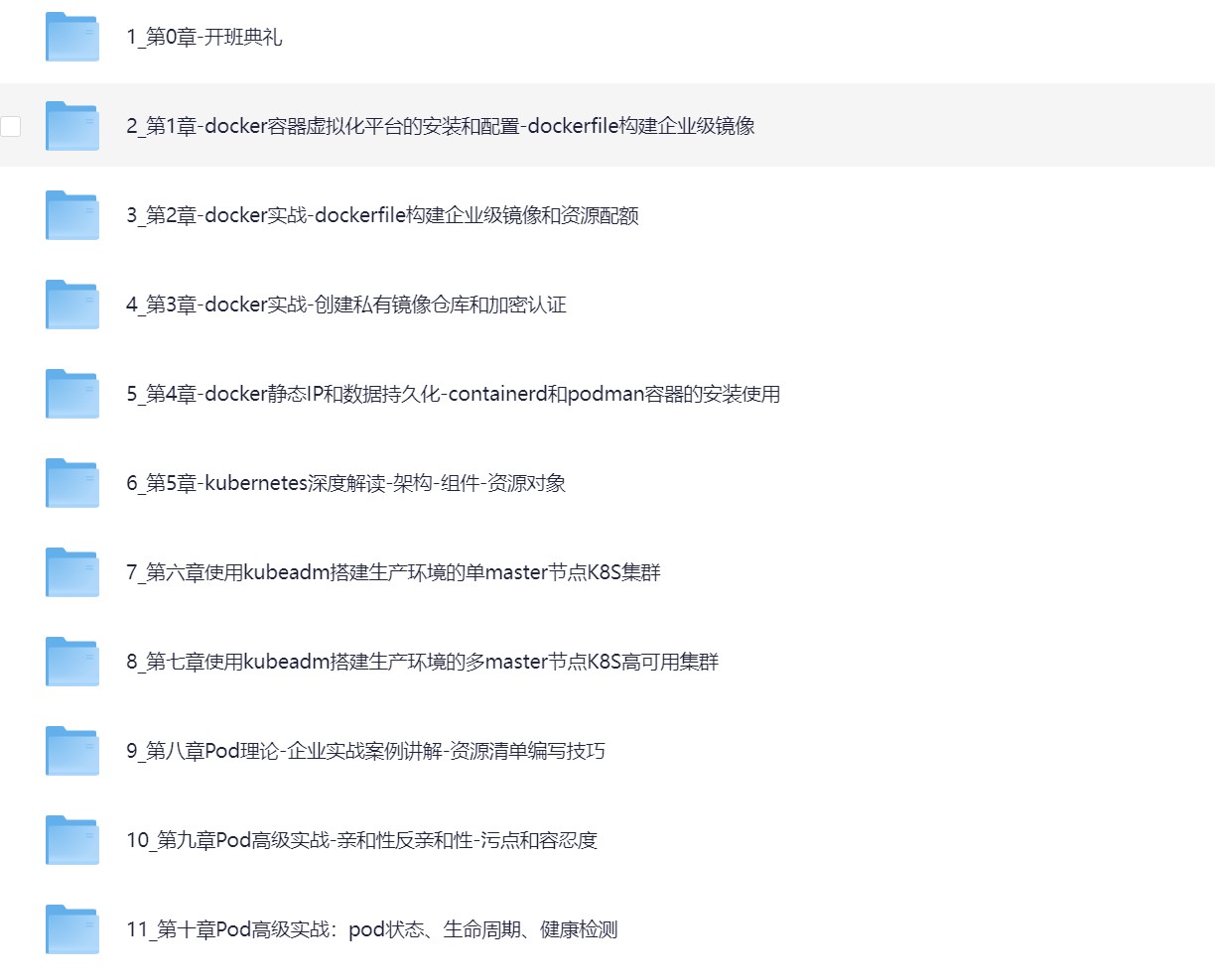 【学神IT】Docker(K8S)容器架构师 - 中级+高级【30.3GB】