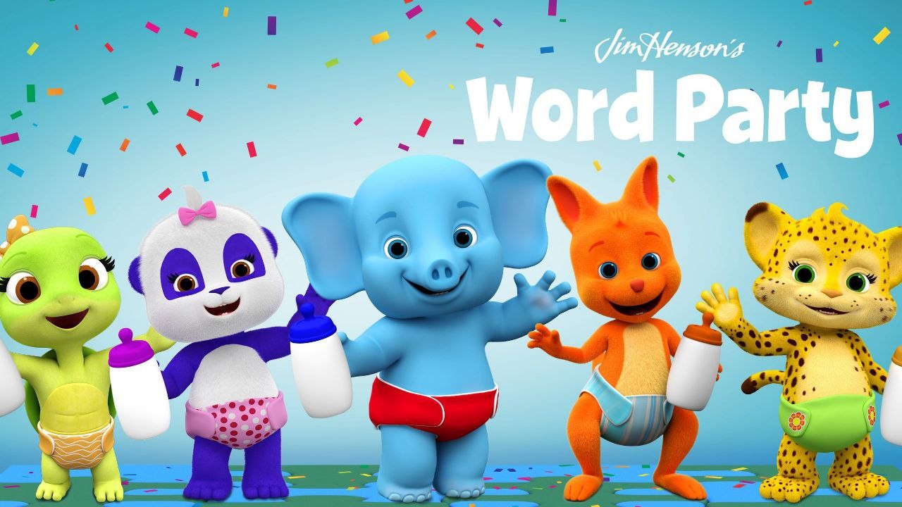 幼儿英语启蒙动画《文字派对 Word Party (中英双版) 》 17.3GB