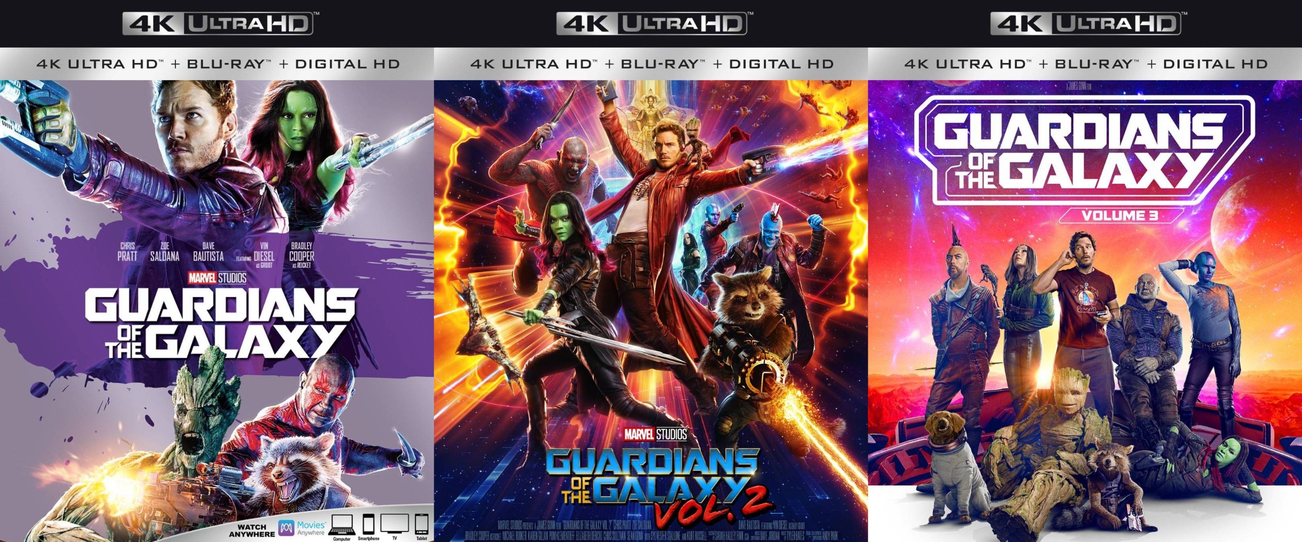 银河护卫队3+2+1合集【4K蓝光原盘REMUX】【HDR10&杜比全景声国英双音轨】内封简繁英双语特效字幕 [169.2G]