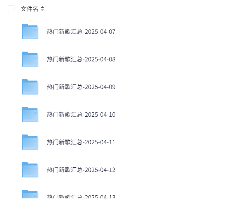 独家资源！2025 年 4 月 671 首热门歌曲，限时速存【flac+mp3+14.1G】