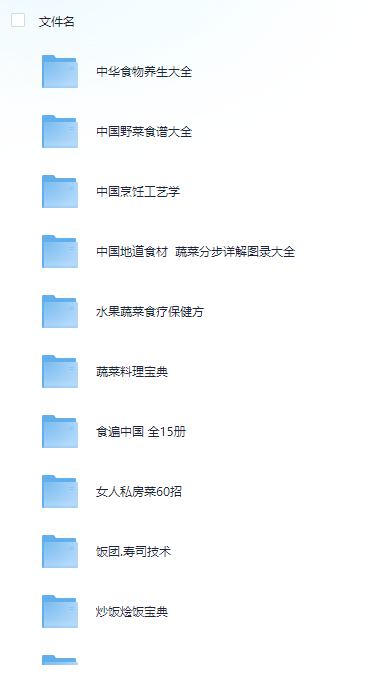 美食电子书合集 pdf 4.4GB