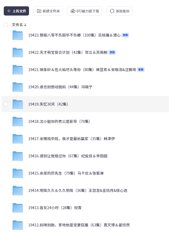 【短剧】2025/04/15短剧49部（大小44.6GB）