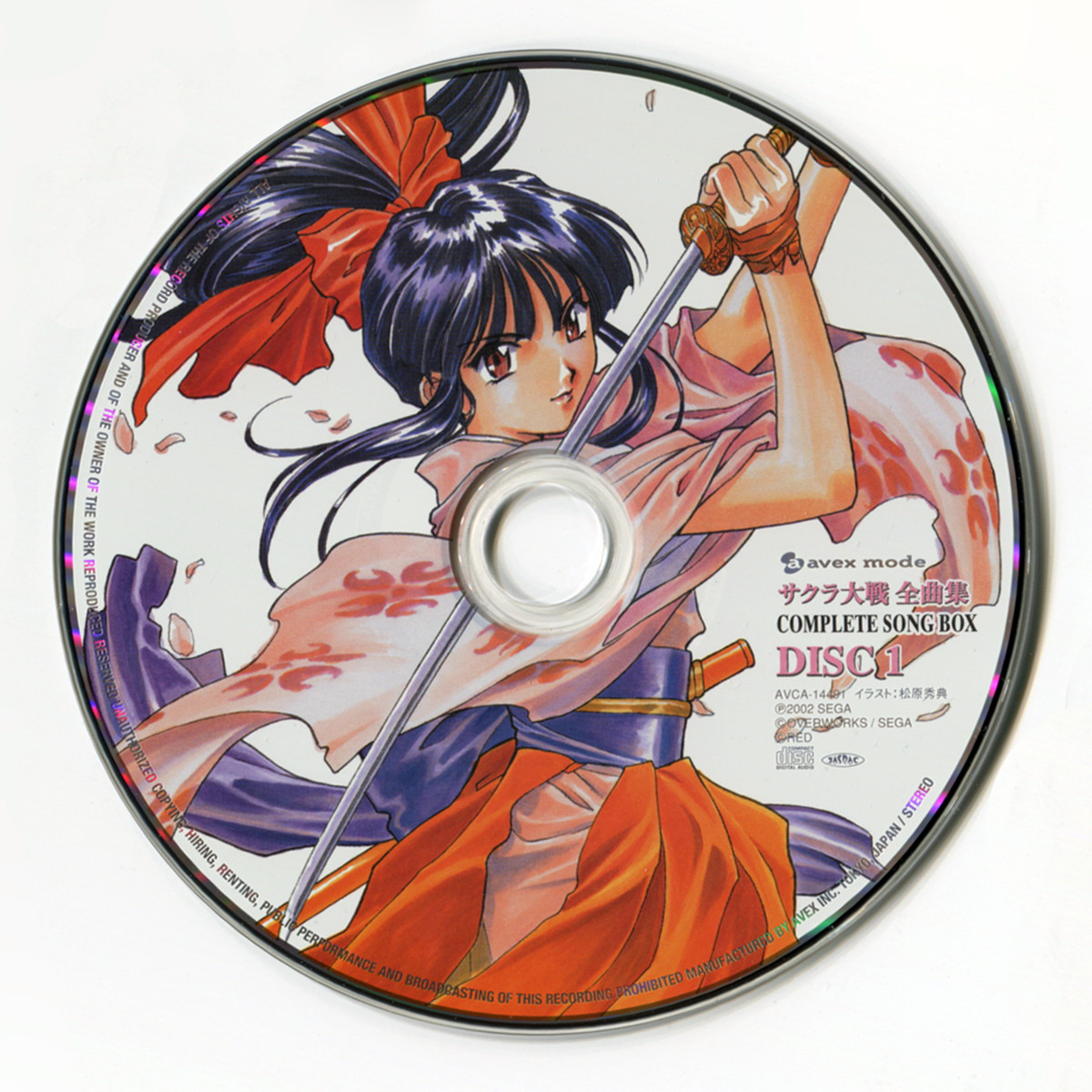 樱花大战 全歌曲集BOX 16CD终极合集无损格式7.8GB