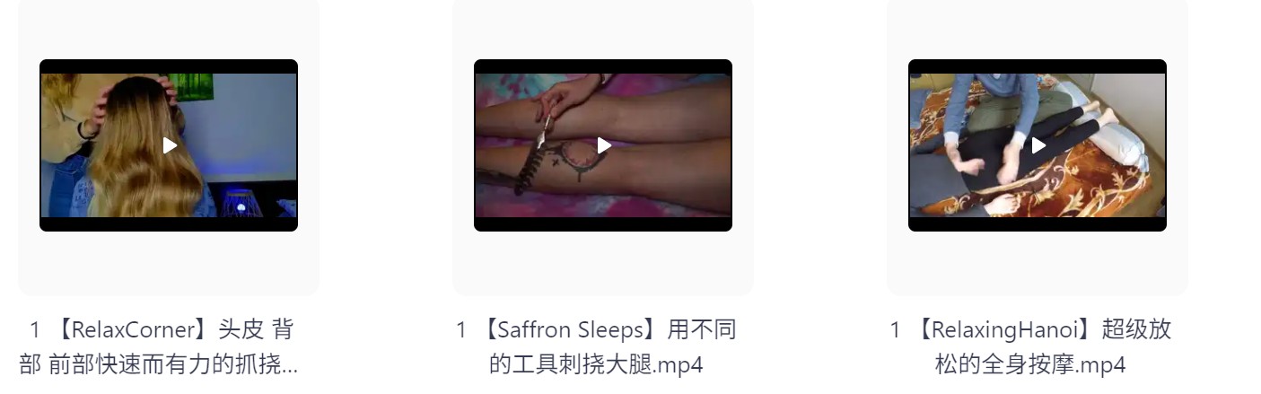 【自费购买20250503更6部】ASMR国内外【性感美女按摩】哄睡助眠精品视频 灯亮即是真理，奥迪A8大灯 [2.2G]