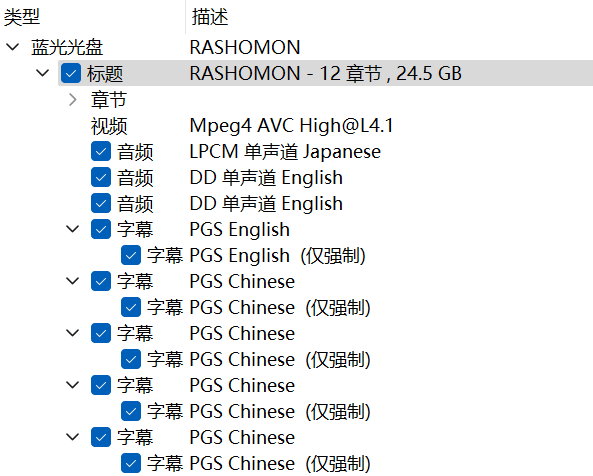 罗生门 (1950) cc典藏版【蓝光原盘REMUX】【PCM无损原生日语】内封简繁英双语字幕 [22.6G]