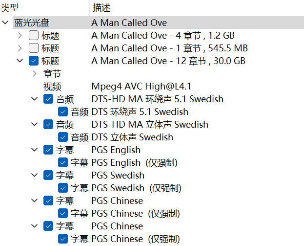 一个叫欧维的男人决定去死 (2015)【蓝光原盘REMUX】【次世代环绕声5.1】内封简体简英双语特效字幕 [30.7G]