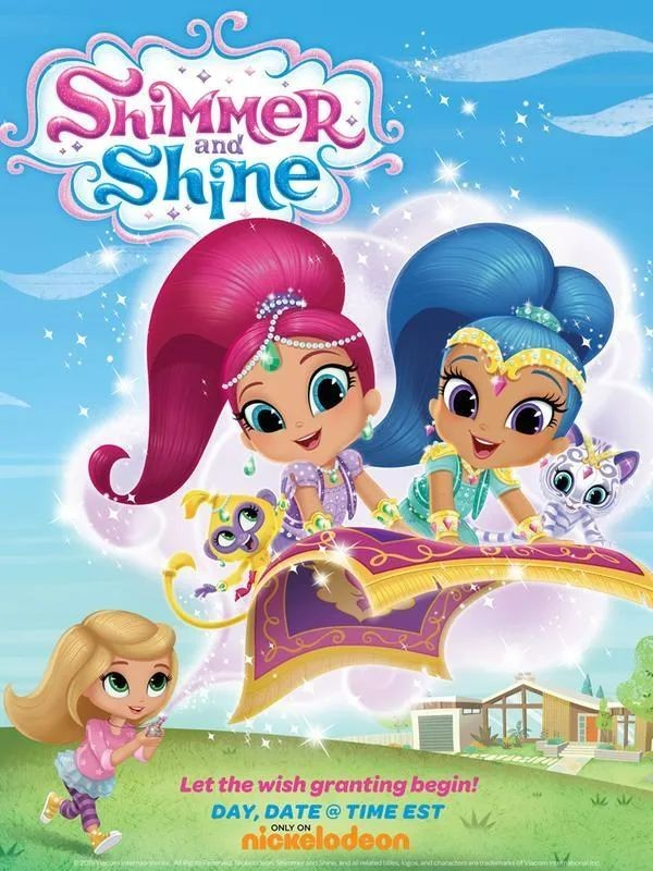 美国学龄前儿童动画片2019《愿望精灵小姐妹\亮亮和晶晶Shimmer and Shine》1-4季（中文+英文）1080P【52.1GB】