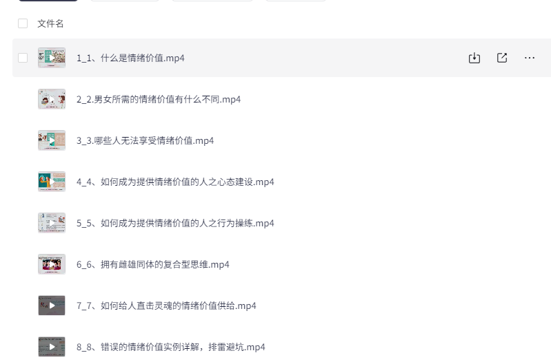 学会提高情绪价值收获关系(877M)