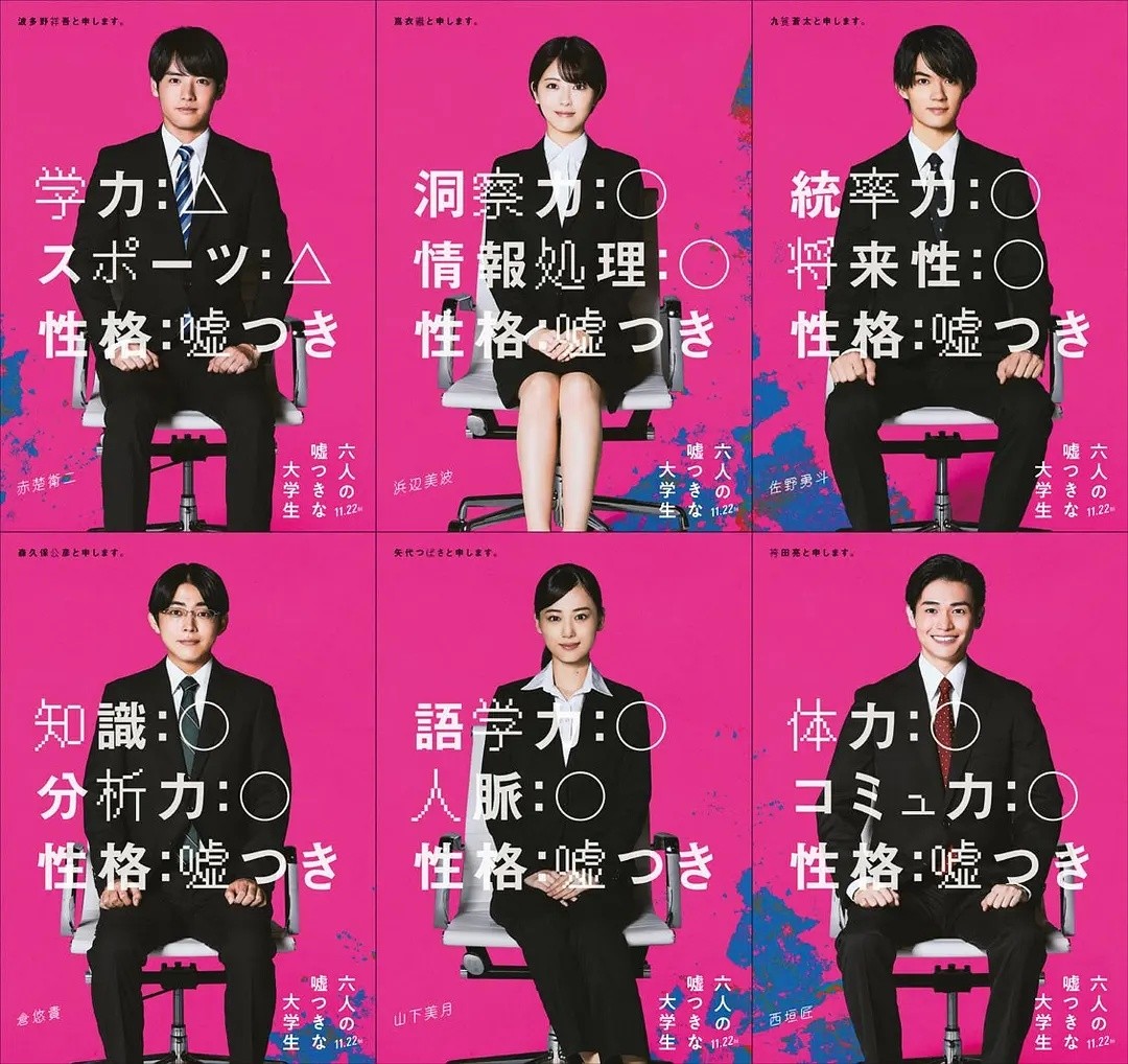 六个说谎的大学生 （2025）你看到的未必是真相 1080P日语中字【10.4G】