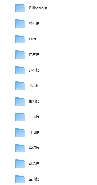 《2025分享精选超品音质23个榜单音乐1700+》  [MP3/320K] [14.3G]