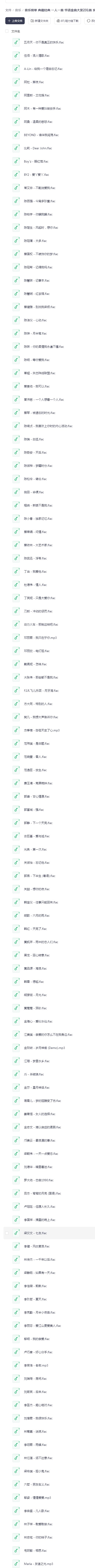 《音乐榜单 典藏经典 一人一首 华语金曲大赏231首》 [2025]  [FLAC分轨] [6.18GB]