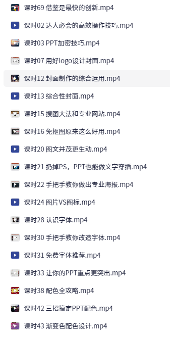 小白PPT速成，快速产出高价值ppt【1.2g】