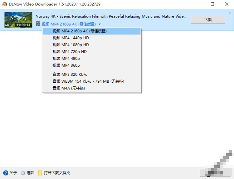 【PC】DLNow Video Downloader 1.54.2025.06.26 便携版 - 视频下载【45MB】