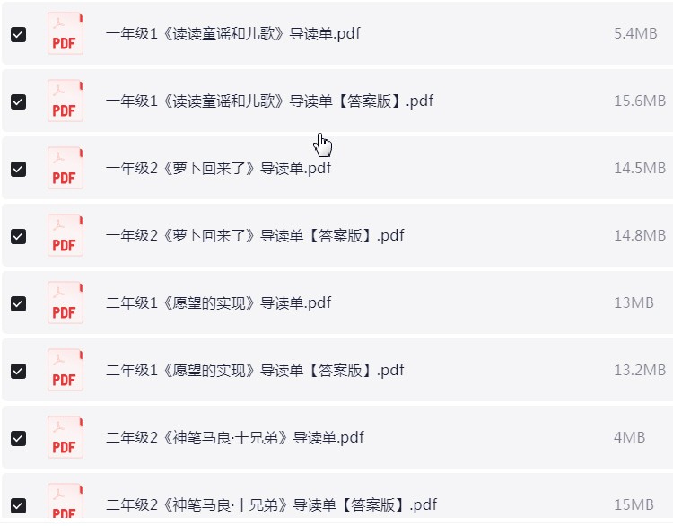 100部名著精读笔记 PDF+PPT 【5.5GB】