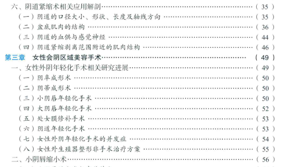 《女性生殖整形美容》（彩图版）中国协和医科大学出版社 【rar】   [306MB]