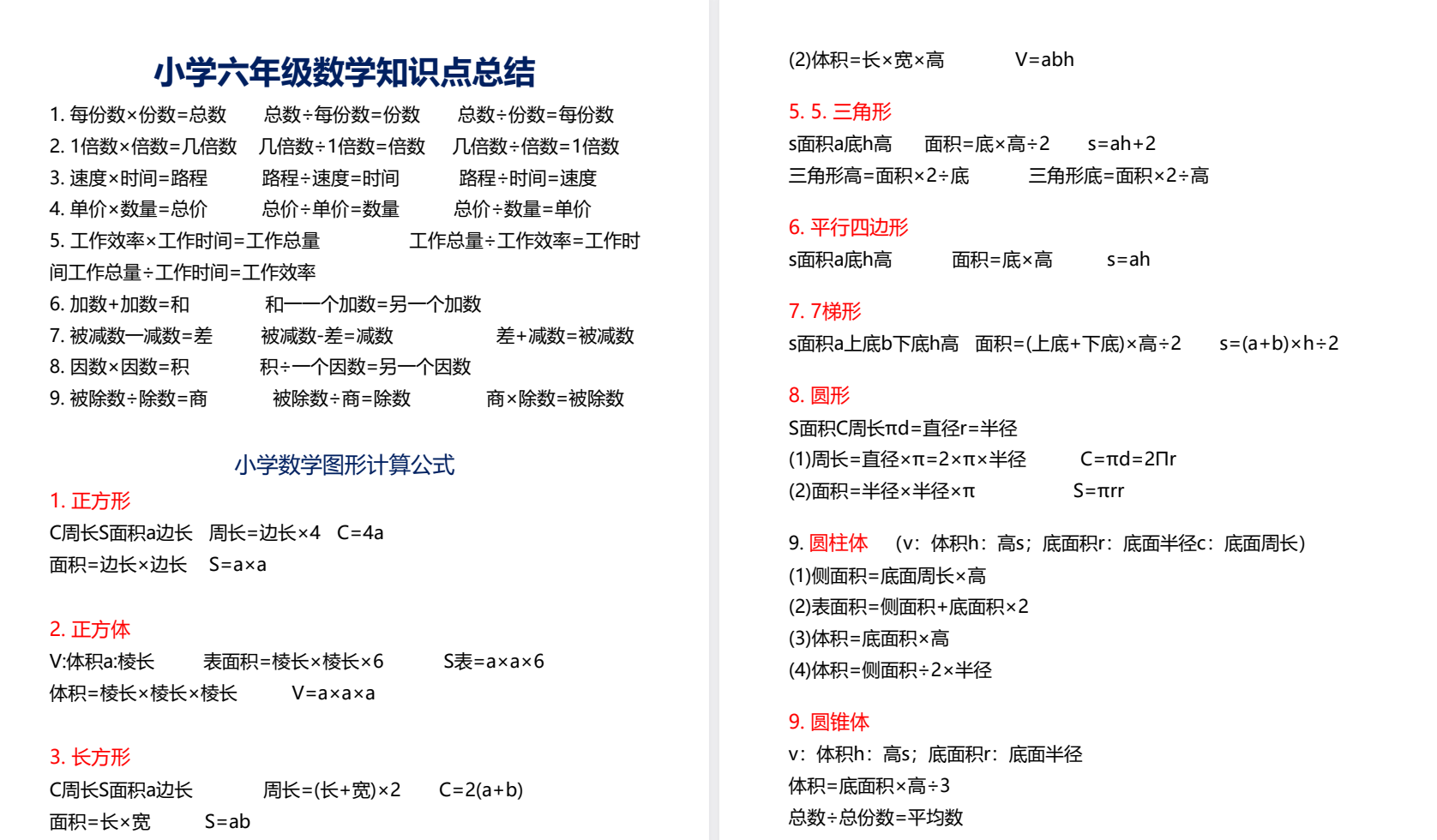 六年级语文数学英语下册《期末，预习，冲刺，专项，全版本，全科目》PDF/docx  [3.6G]