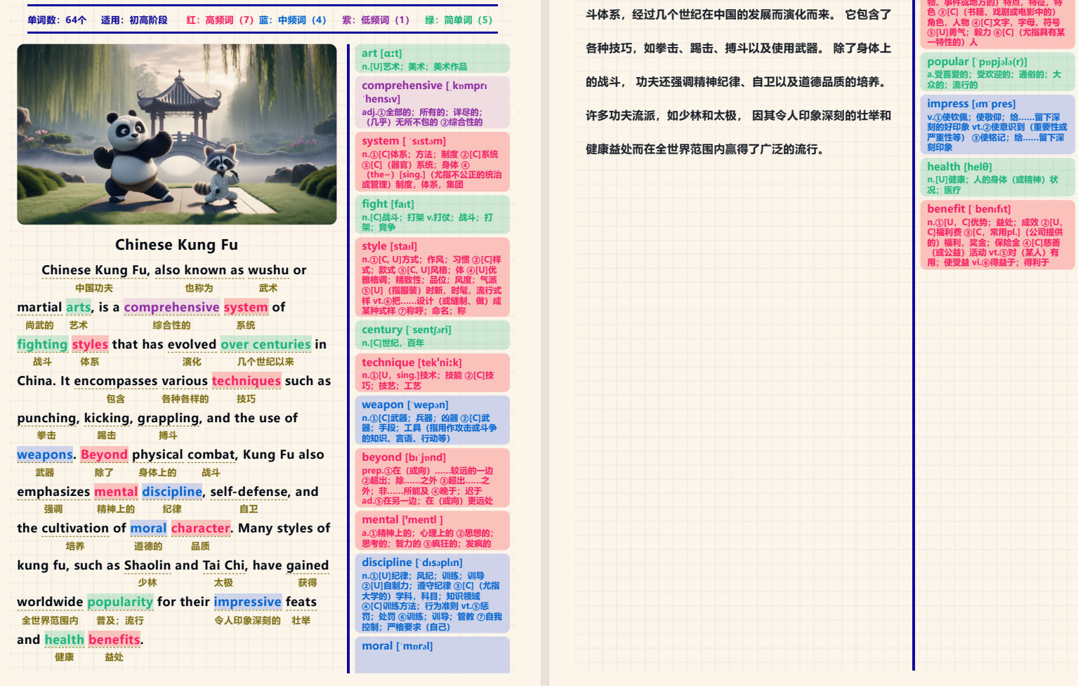 小学初中高中英语必备单词语法阅读笔记 MP3/PDF 319G