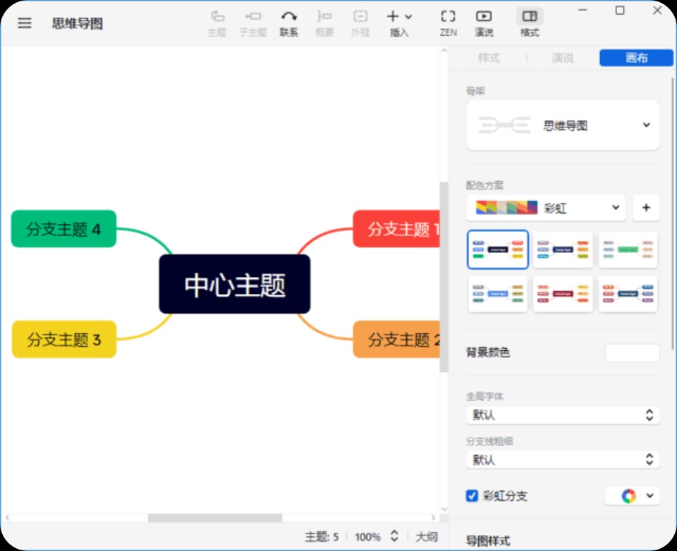 【WIN+LINUX+MAC】XMind 2025(创建思维导图) v25.07.03033(20250725) 中文破解版/中文绿色版【310M】