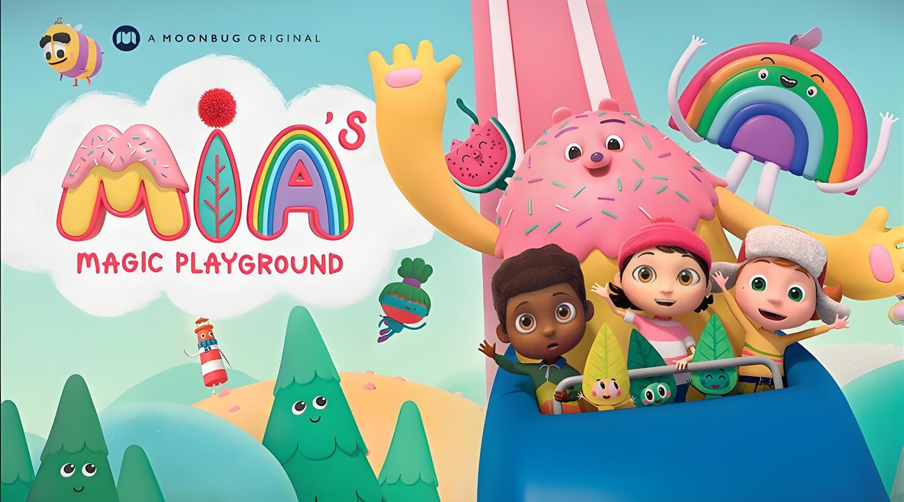 少儿英语启蒙动画《Mia的魔法游乐场 Mia's Magic Playground (动画+台词本) 》 2.7GB