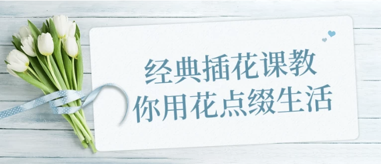 经典插花课 教你用花点缀生活 【2.3GB】