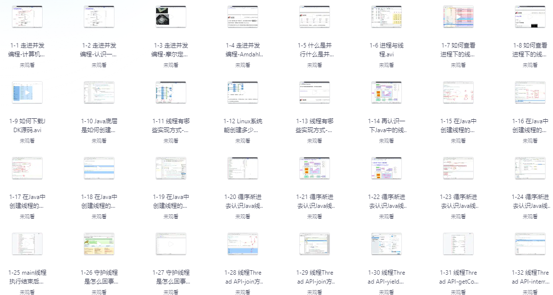 【动力节点】细说Java多线程与并发编程【9.3GB】