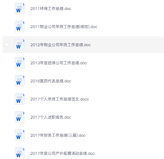 【创业-工作总结】职场必备！734份各行业工作总结大全  [52.98MB]