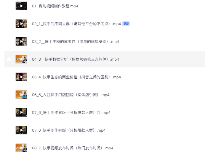 《第二工作》2025快手短视频+直播带货运营字幕]  [6G]