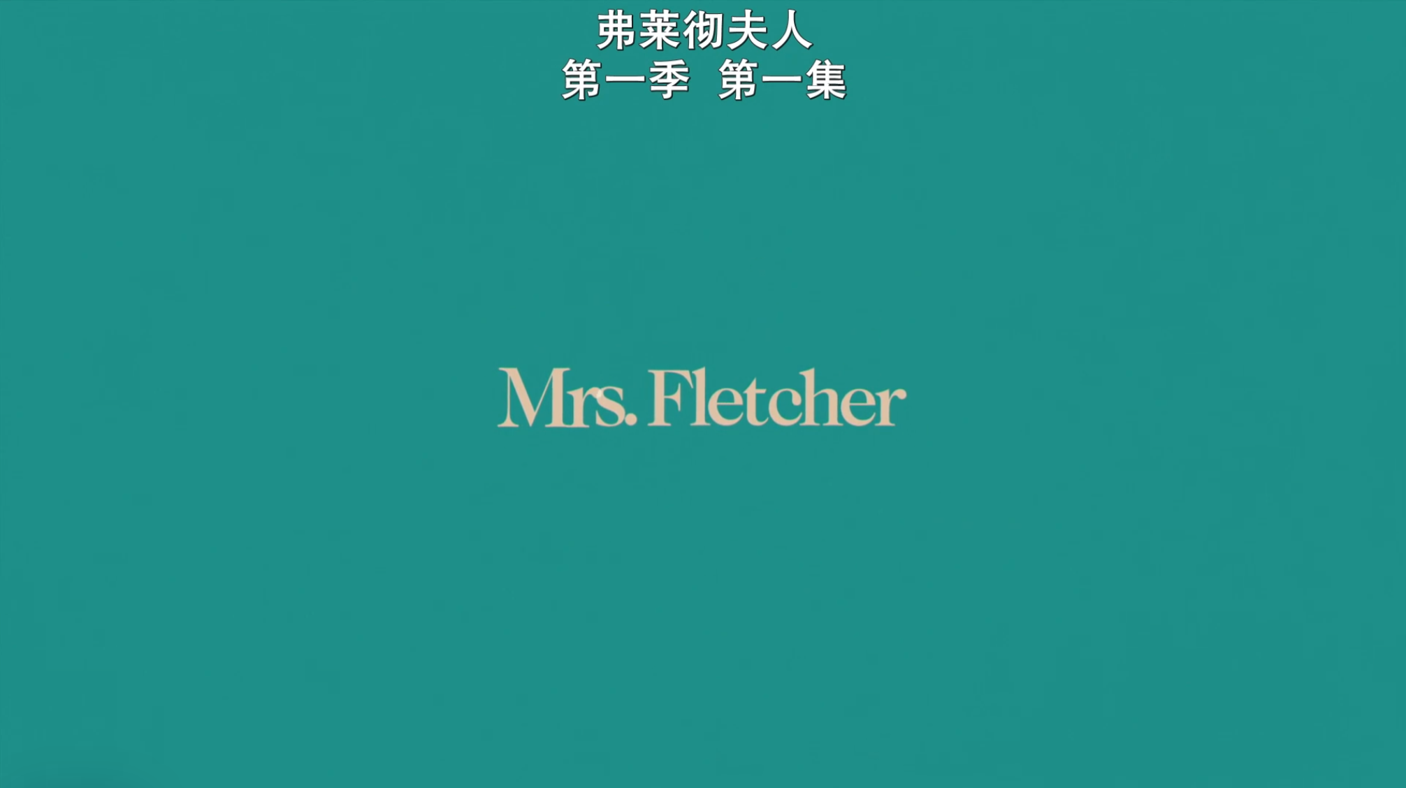 【🈲美国经典启蒙大片】HBO出品  离异少妇的第二春《弗莱彻夫人 Mrs. Fletcher (2019)》1080P  英语中字  单集0.5GB【共2.8GB】
