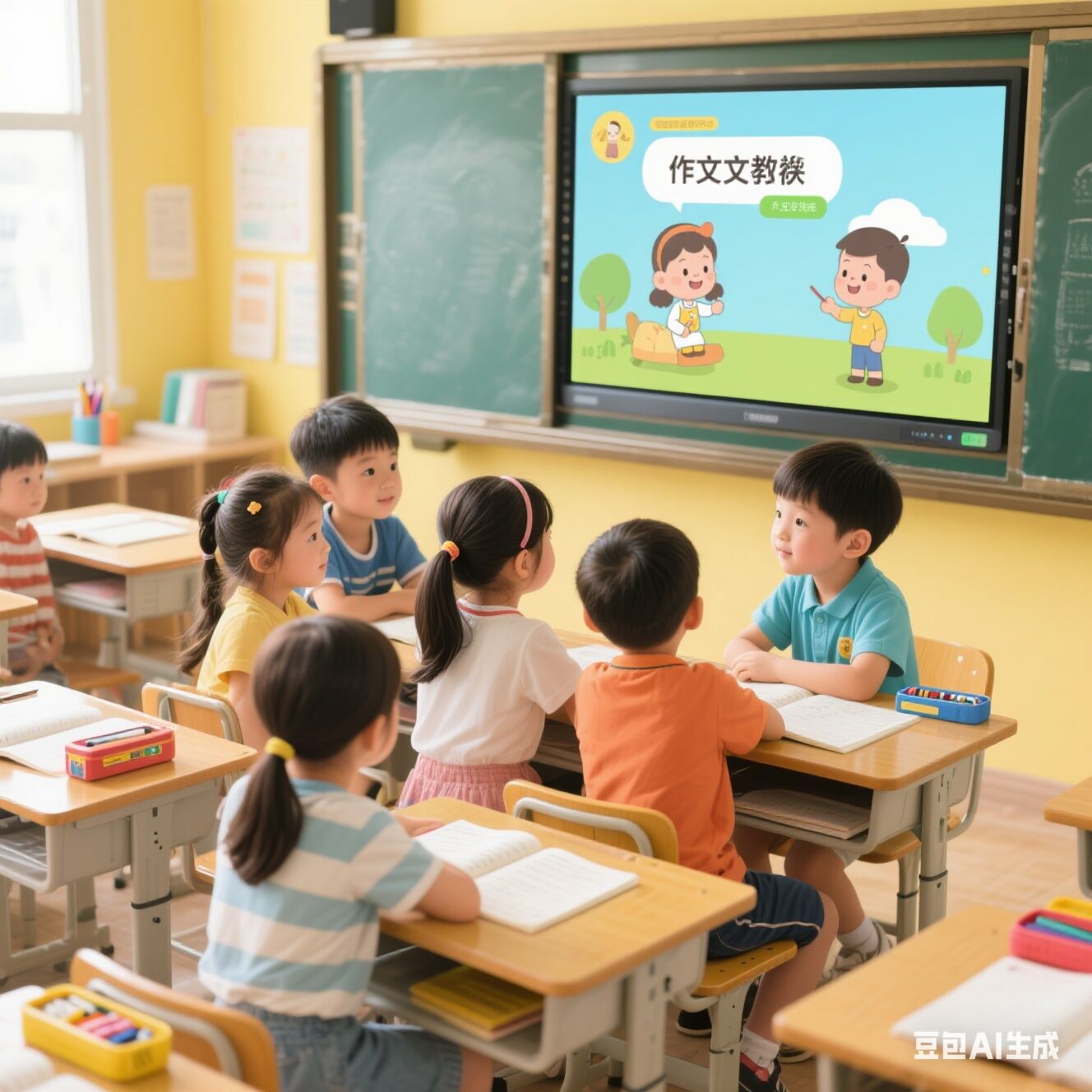 云舒写1-6年级作文动画课（暑假补习的好时机） [14.4GB]