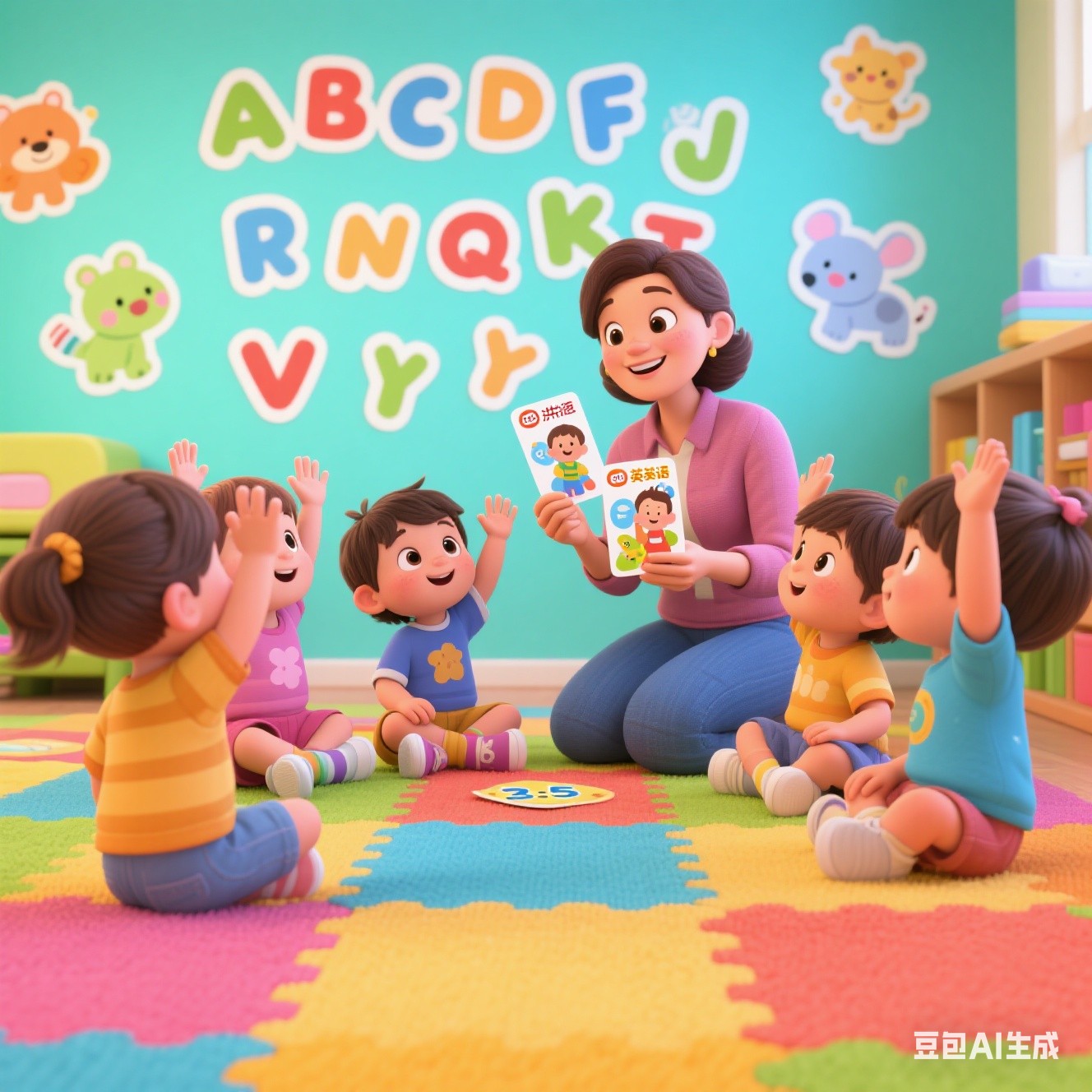 洪恩幼儿英语全集 生活词汇 节奏慢 英语零基础必看 [2.8GB]