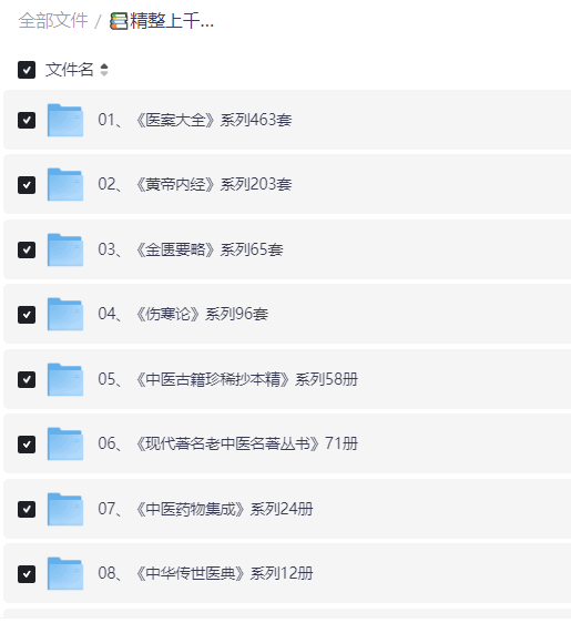 精品稀缺电子书资源：📚精整上千本医学类书籍大合集【48.8G】【PDF】