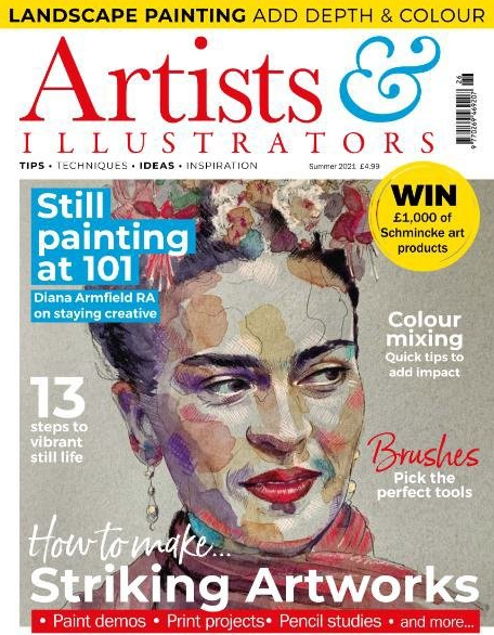 【外刊】《Artists & Illustrators（艺术家与插画师）》（2021全年合集，共13册）【PDF】 [489.5MB]