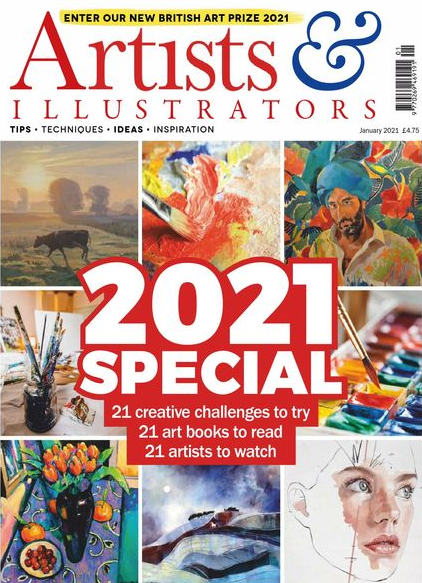 【外刊】《Artists & Illustrators（艺术家与插画师）》（2021全年合集，共13册）【PDF】 [489.5MB]