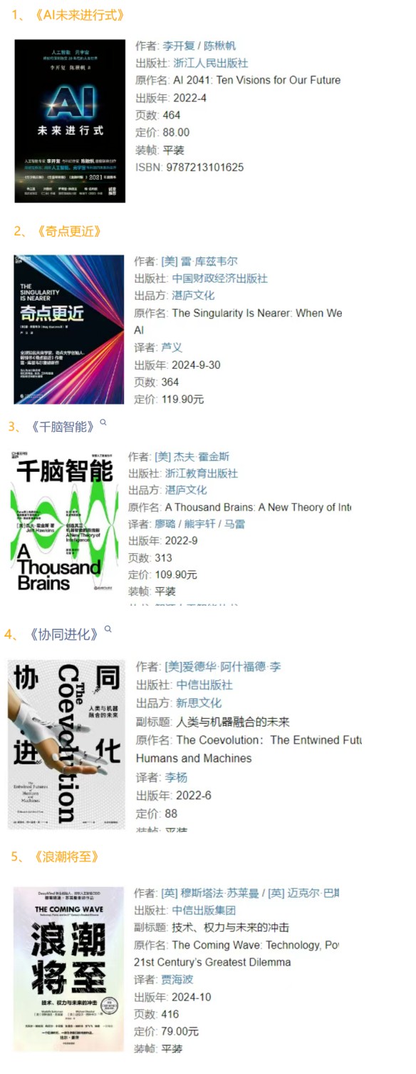 AI时代书单14本【AZW3+EPUB+MOBI】【224.6MB】