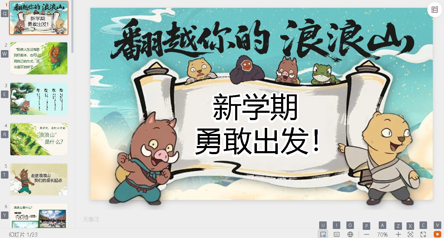 开学第一课25年浪浪山主题PPT【19.2GB】