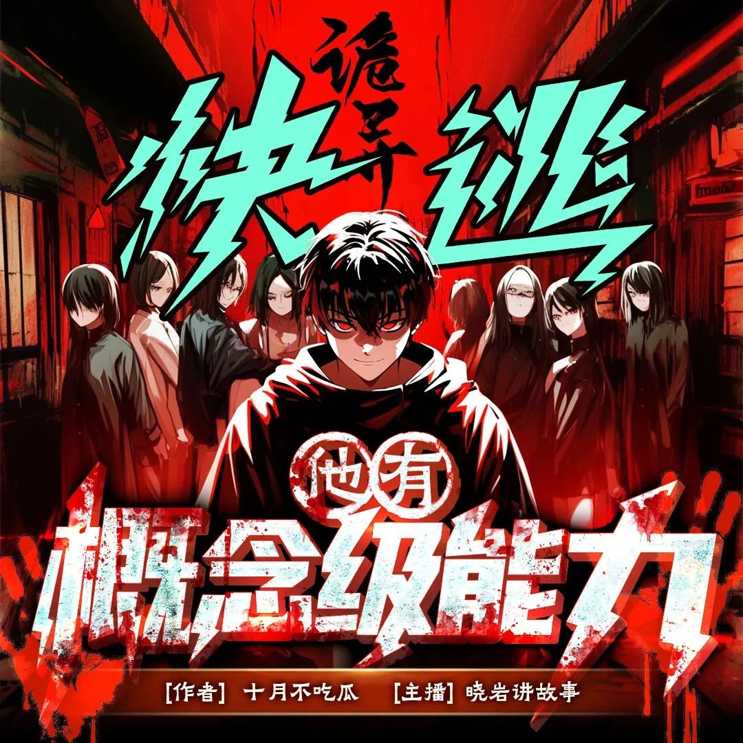 《诡异：快逃他有概念级能力》（多人有声剧）主播：晓岩讲故事 连载至1318集【MP3】 [3.83G]