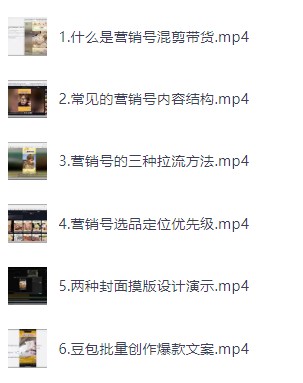 营销号混剪带货全攻略，内容创作+流量变现全流程教学【379.3MB】