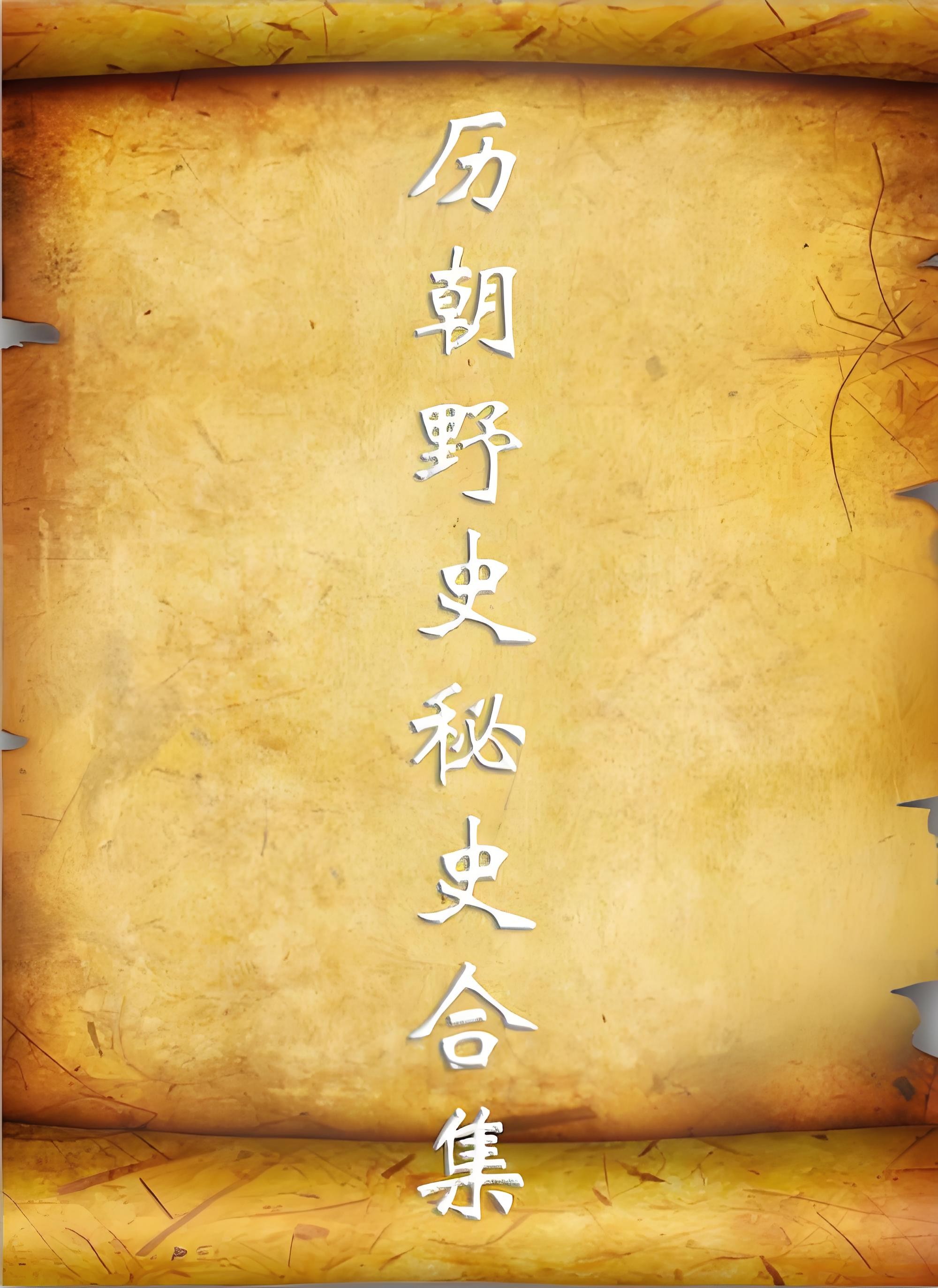 历朝历代野史秘史合集 (PDF格式) 53.5MB